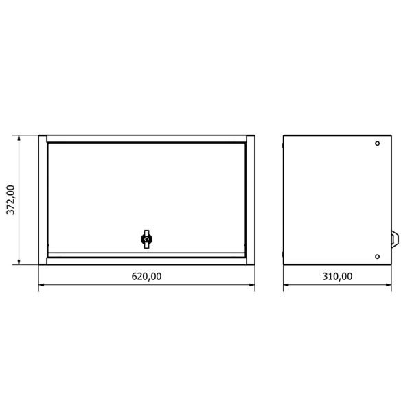 36.18.30.23 Upper Cabinet with Doors