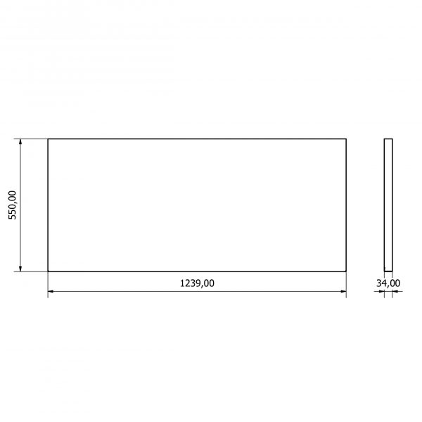 36.18.40.21 Stainless Steel Tabletop1240