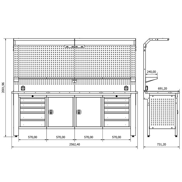 BD.36.15.18 Proline Workbench