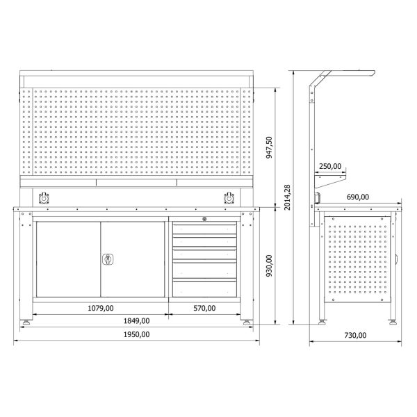 BD.36.15.27 Proline Workbench