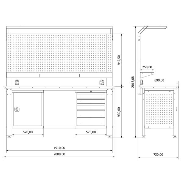 BD.36.15.34 Proline Workbench