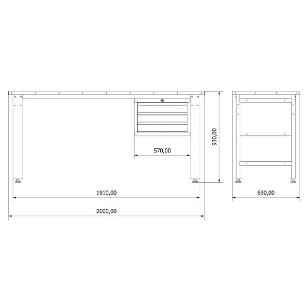 BD.36.15.35 Proline Workbench