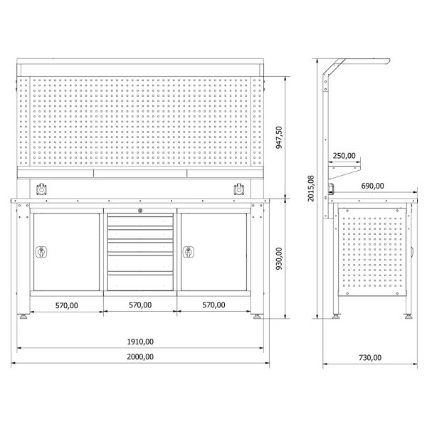 BD.36.15.37 Proline Workbench