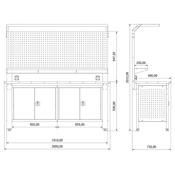 BD.36.15.39 Proline Workbench