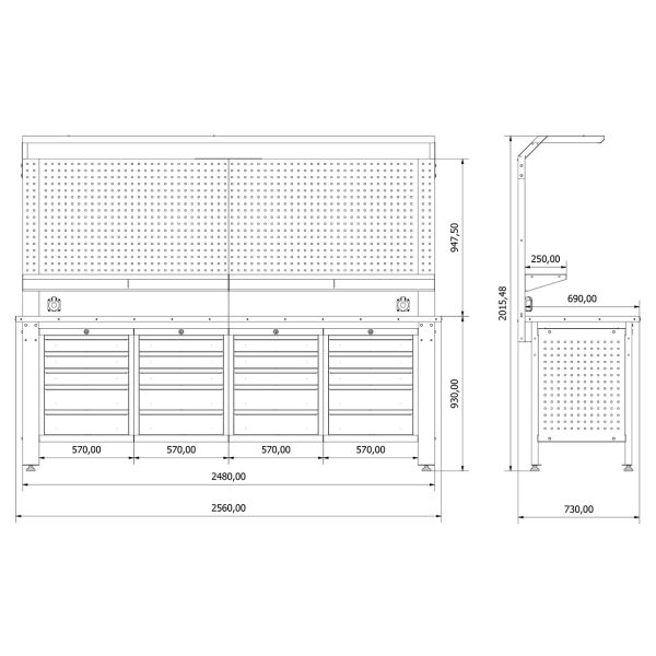 BD.36.15.41 Proline Workbench