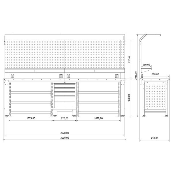 BD.36.15.61 Proline Workbench