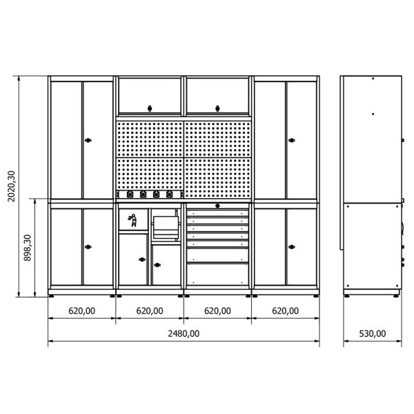 BD.36.18.12 Moduline Workbench