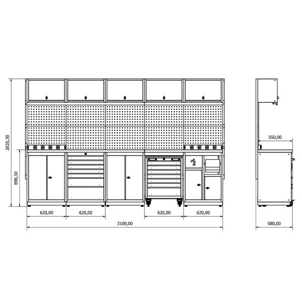 BD.36.18.27 Moduline Workbench