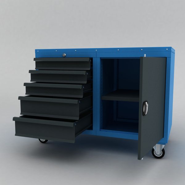 BD.36.44.36 5-Drawer Tool Cart