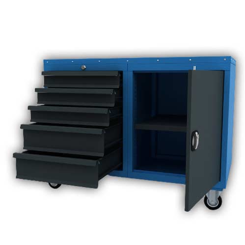 BD.36.44.36 5-Drawer Tool Cart